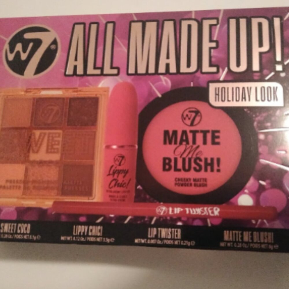 w7 All Made Up Makeup Set